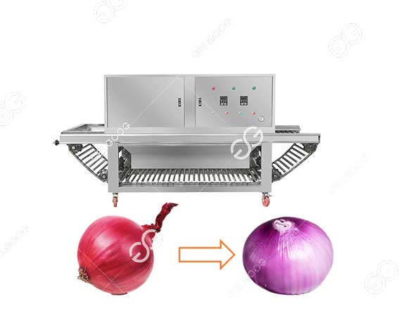 Peladora de cebolla automática industrial