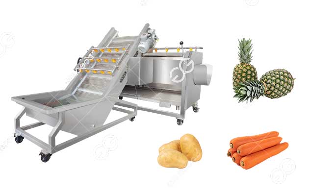 fruit and vegetable brush cleaner