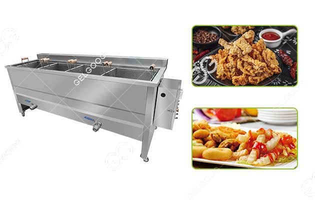 commercial besket frying machine