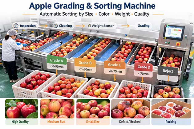 apple Ai sorting machine