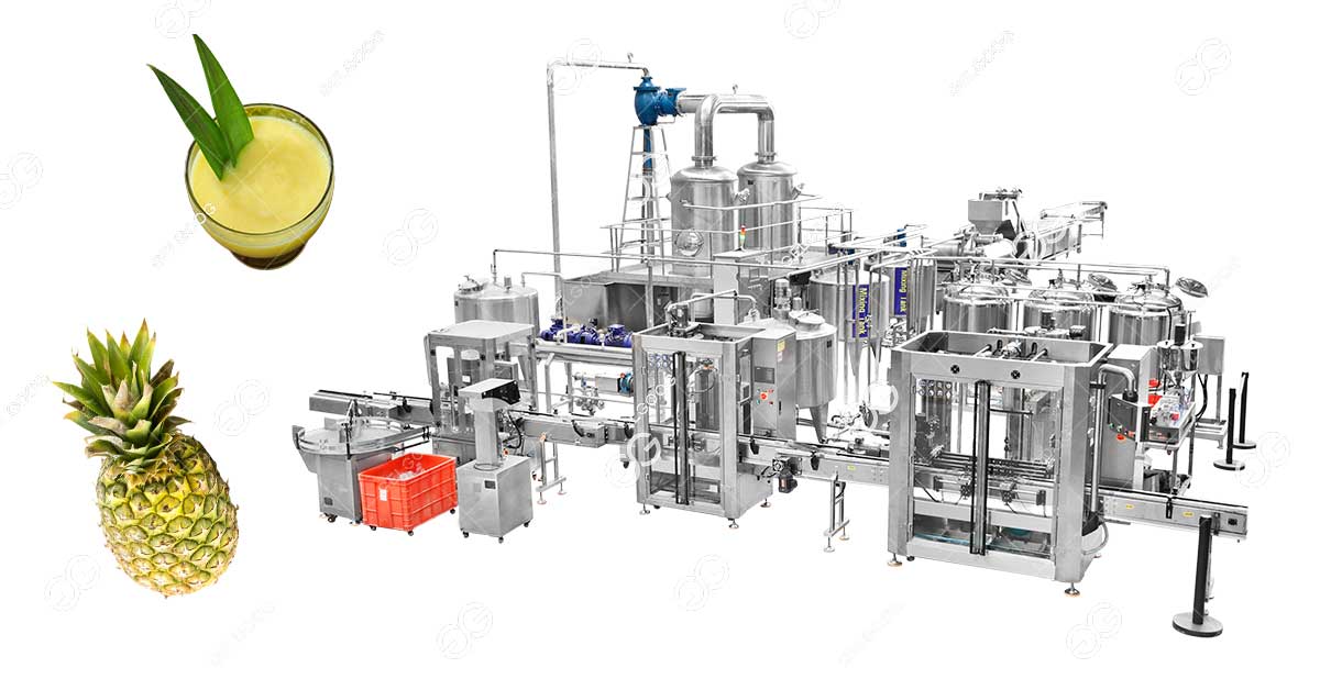 pineapple jam processing line