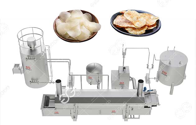 shrimp chips production line
