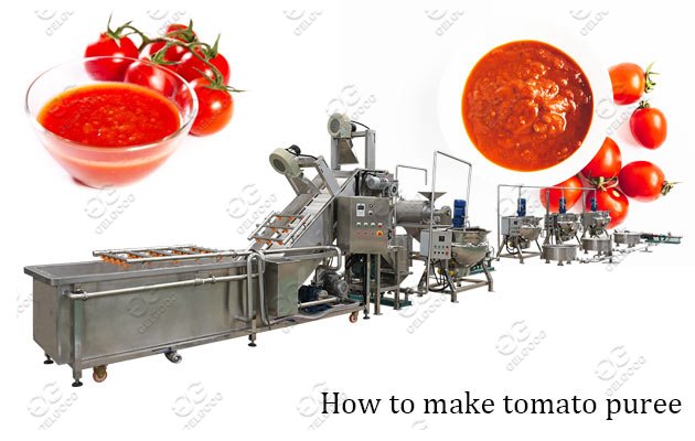 tomato puree making machine