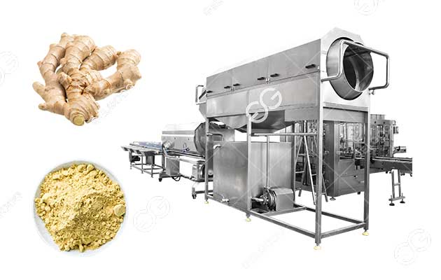 ginger powder processing line