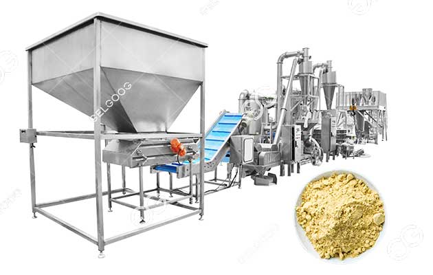 ginger powder processing machine