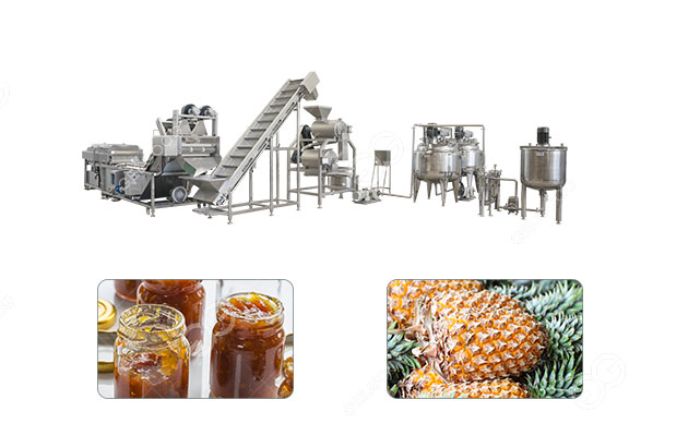Pineapple Sauce Processing Line High Efficiency