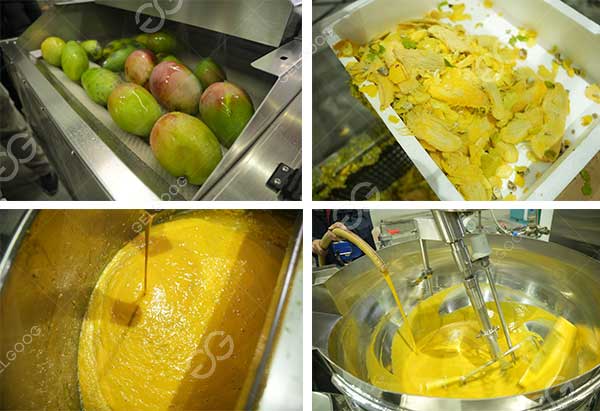mango pulp making machine