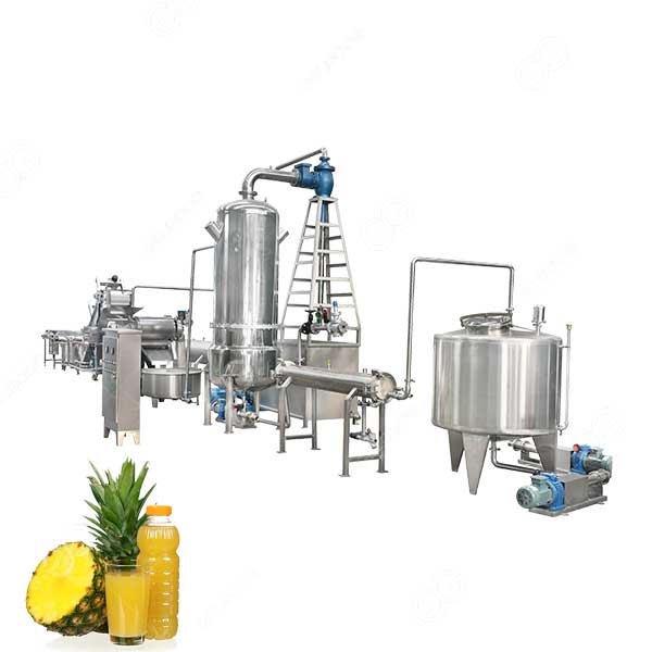 pineapple juice processing plant