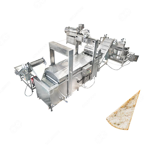 pita chips seasoning machine