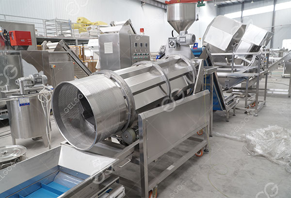 frying and seasoning machine