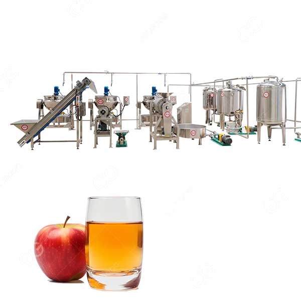 apple juice processing line