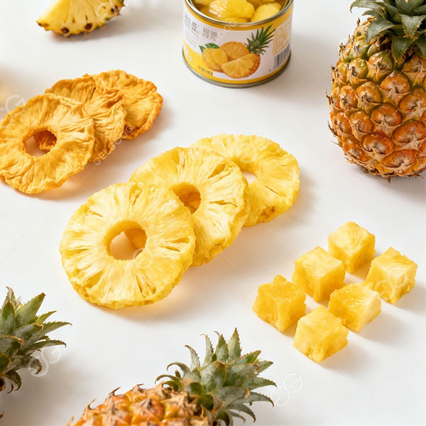 Dried Pineapple Making Process