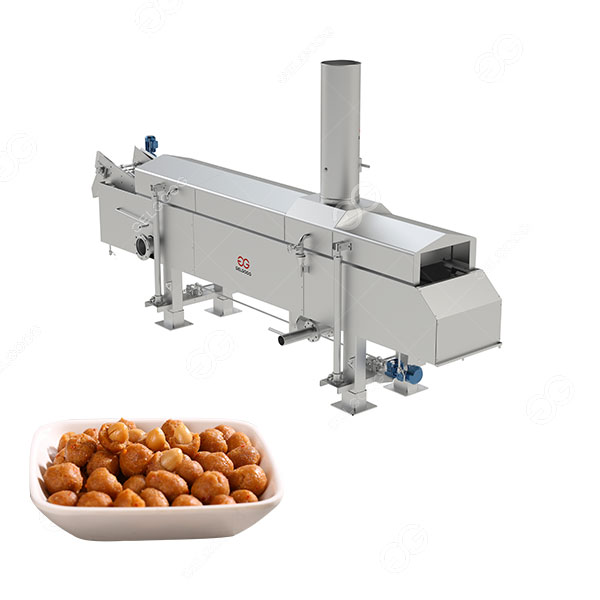 peanut frying machine