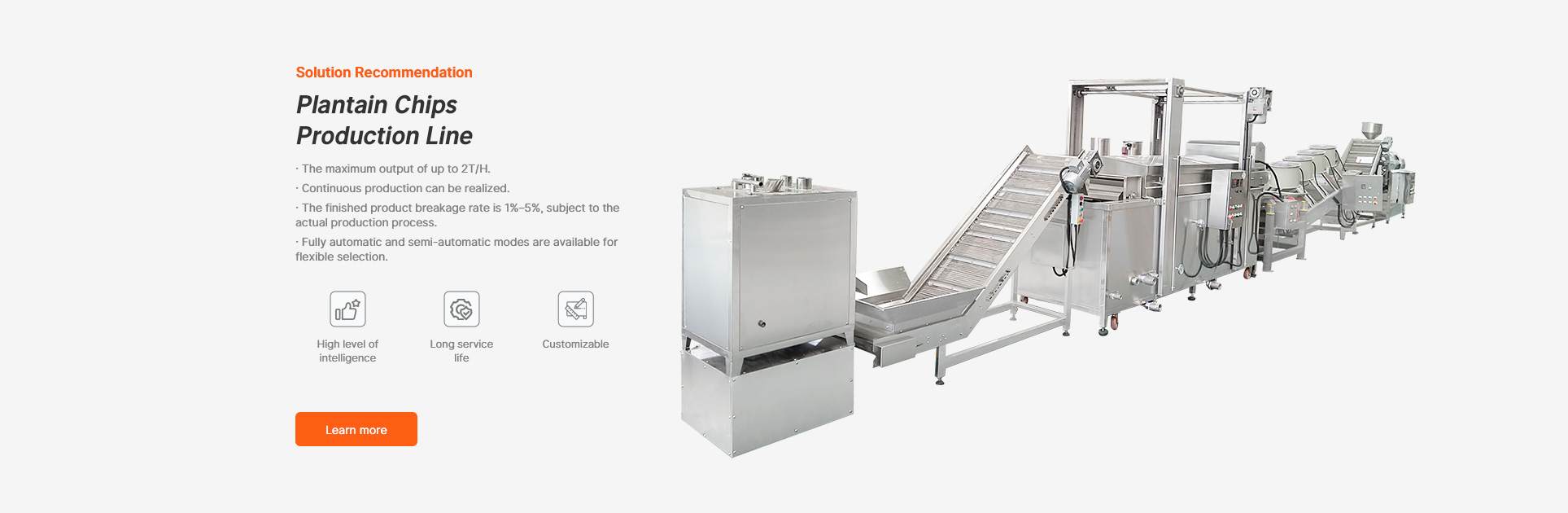 Plantain Chips Production Line