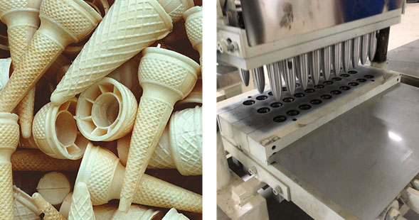 Ice Cream Cone Machine in Indonesia