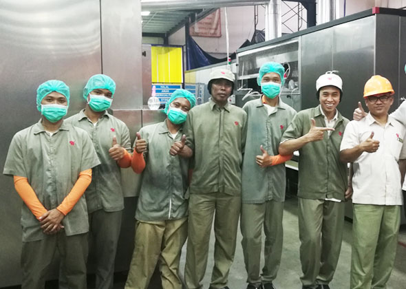 Wafer Cone Production Line to Unilever