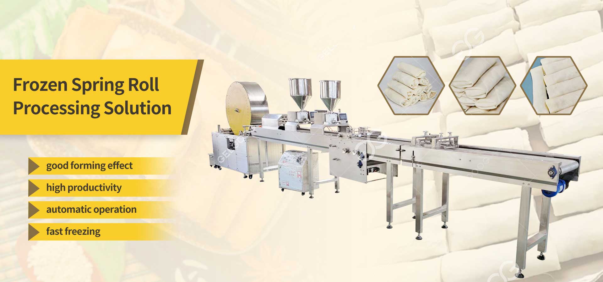 Industrial Spring Roll Production Line