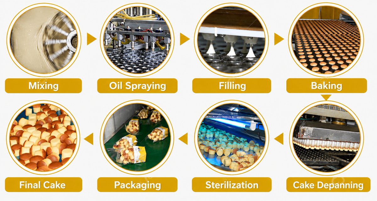 Cake Production Process