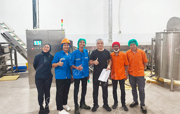 Fried Prawn Cracker Production Line in Indonesia