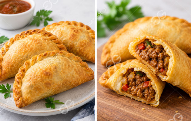 Continuous Empanada Fryer Machine
