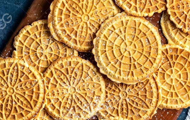 Pizzelle Production Process