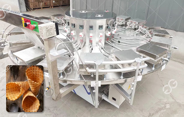 Waffle Cone Baker Machine