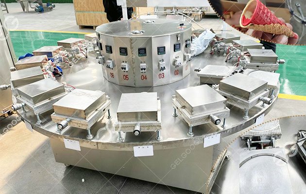 Waffle Cone Machine in Thailand