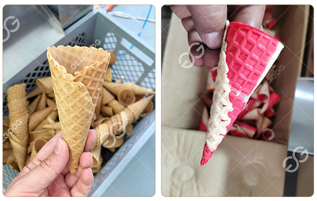 Machine for Waffle Cone Production