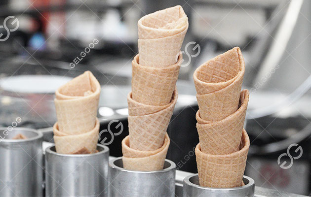 Waffle Cone Machine in Thailand