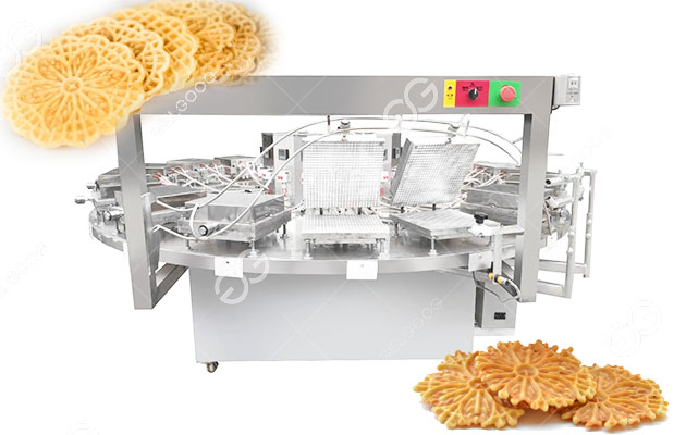 Commercial Pizzelle Maker|Italian Waffle Cookies Machine