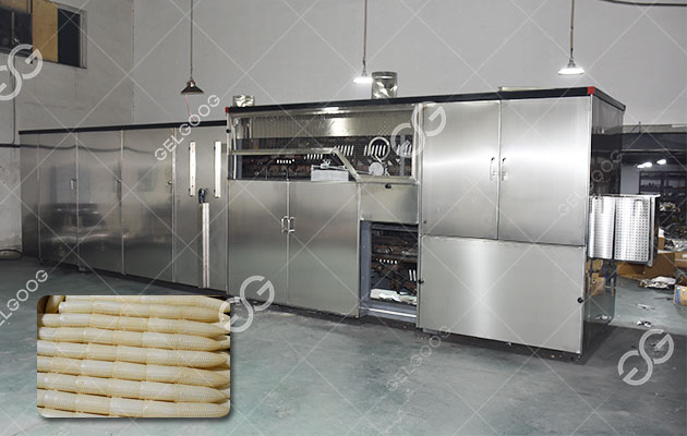 Wafer Cone Manufacturing Project Russia