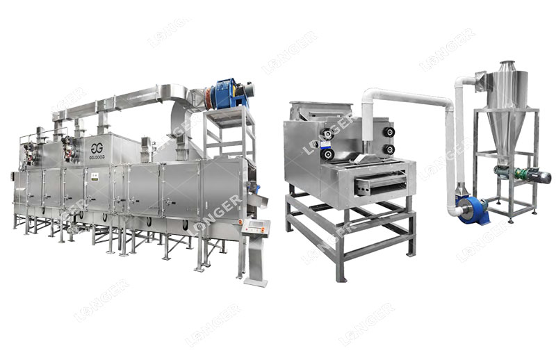 100-300kg/h Peanut Butter Processing Machine