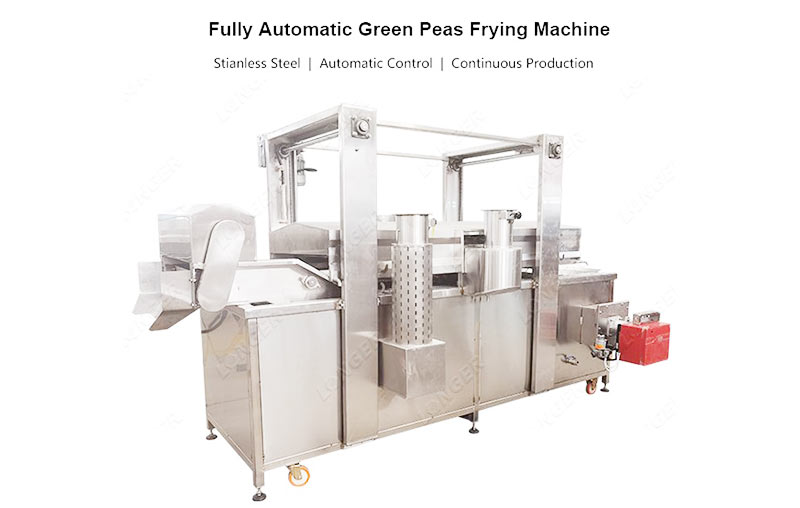 green pea frying machine 