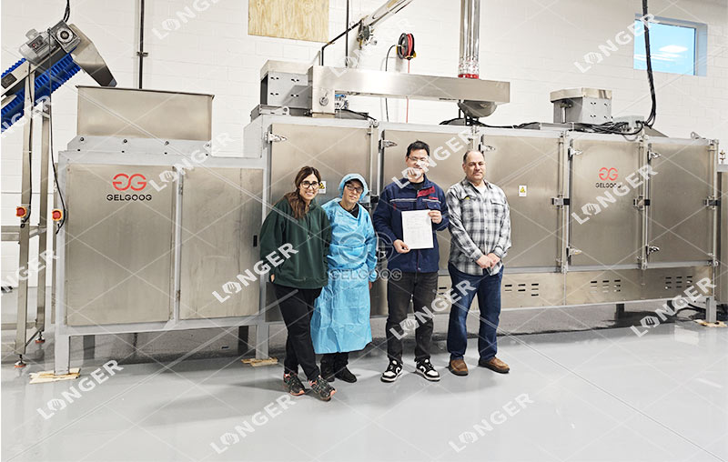 peanut roaster machine