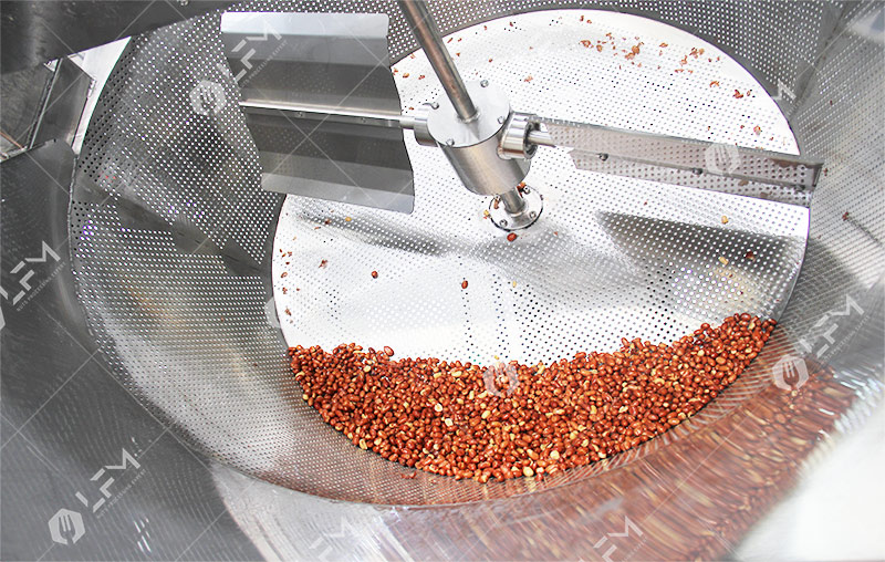 nut frying machine