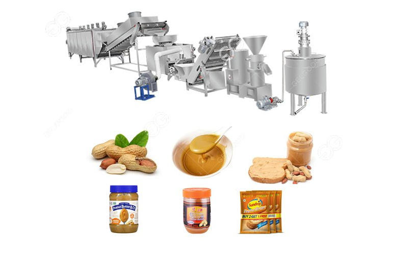 Compact Peanut Butter Machine for Asia