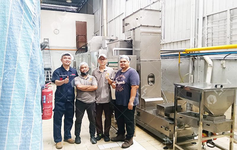 Successful Project of Frying Line