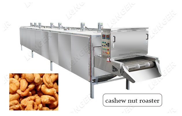 Commercial Cashew Nut Roasting Machine | Industrial Nut Roaster for Sale