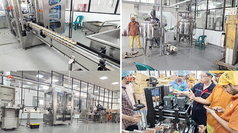 GELGOOG Peanut Butter Production Line Delivered in Bangladesh