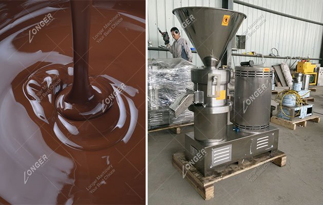 cocoa liquor grinding machine