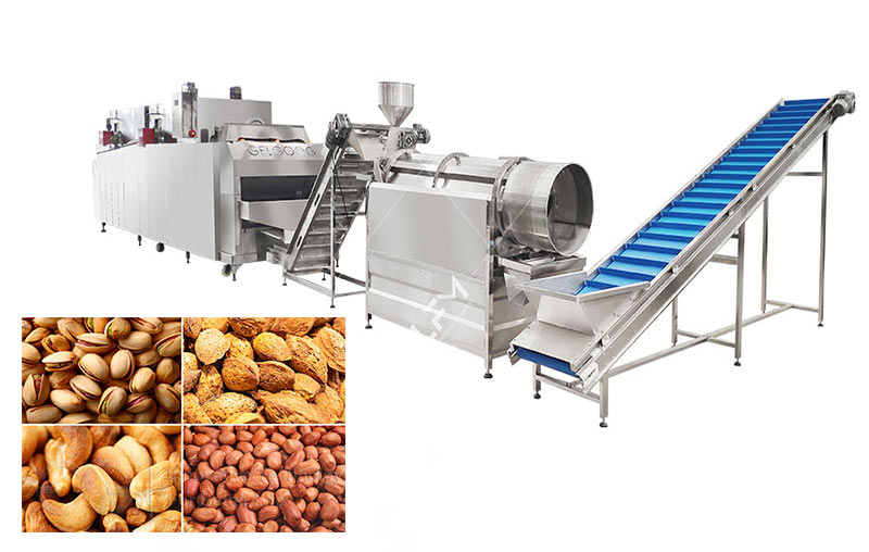 Pistachio Roasting Production Line