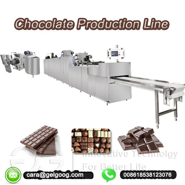 chocolate production line