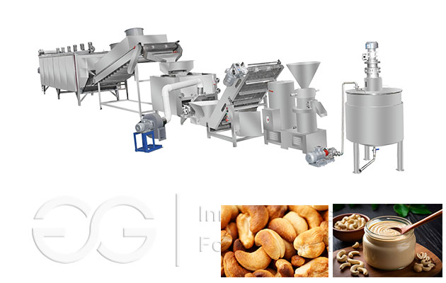 Cashew Nuts Butter Production Line