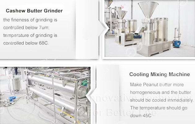 cashew butter production line