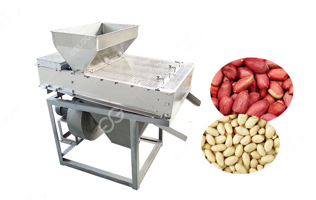 Dry Type Roasted Peanut Peeling Machine High Efficiency