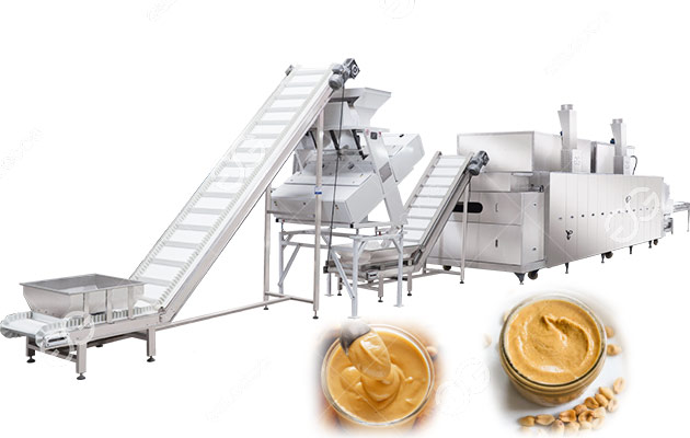 Industrial Peanut Butter Production Equipment 600kg/h