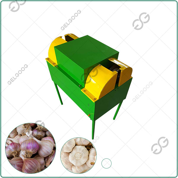 garlic root and stem cutting machine