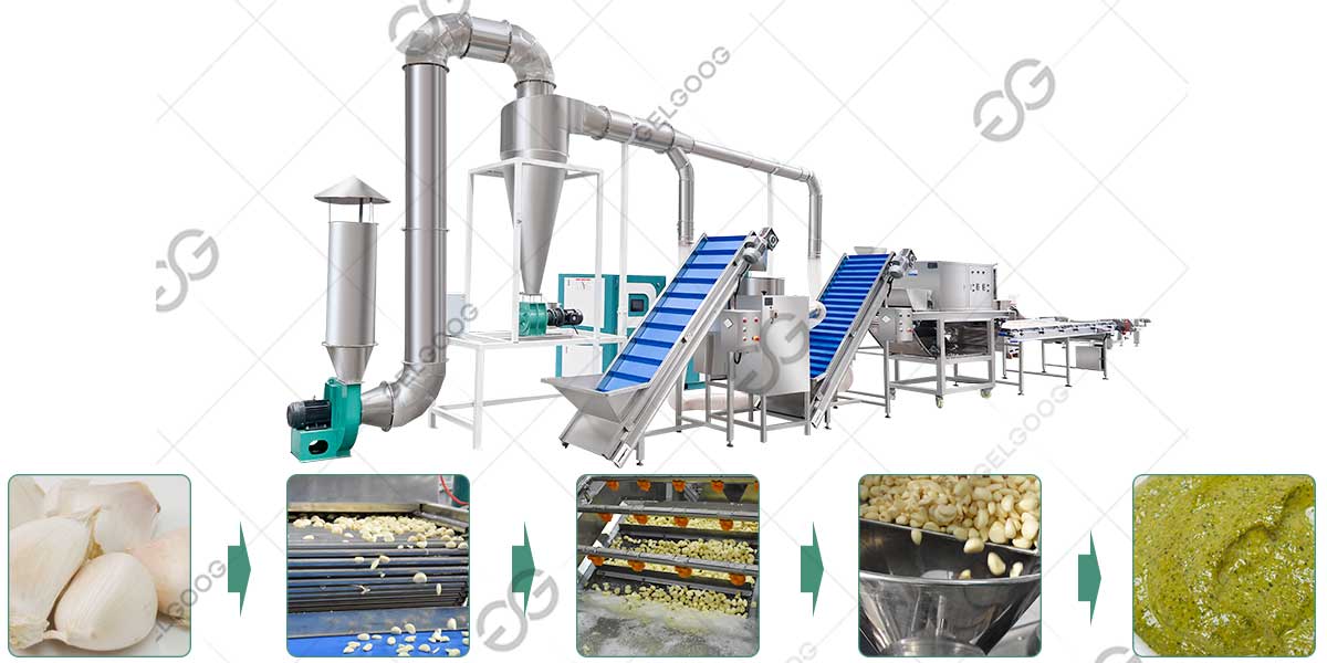 Pesto Sauce Production Line with Packing System	