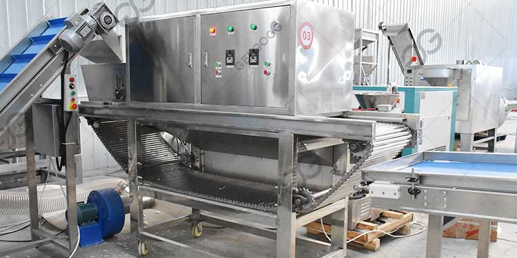 How Do Machines Peel Garlic?