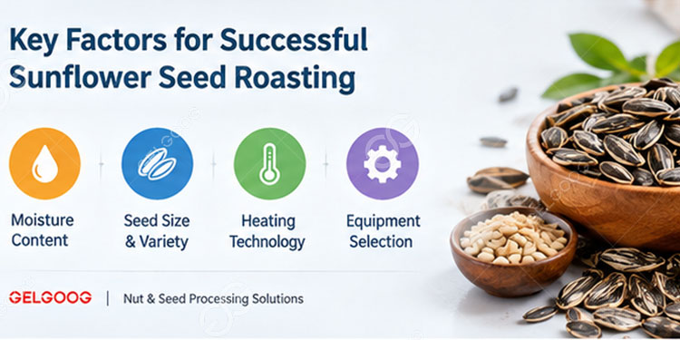 Key Factors for Successful Sunflower Seed Roasting